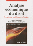 Analyse économique du droit. Principes, méthodes, résultats