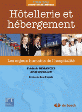 Hôtellerie et hébergement. Les enjeux humains de l'hospitalité