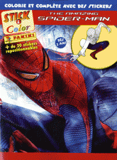 Tha Amazing Spider-man. Colorie et complète avec des stickers
