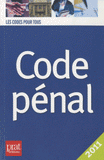 Code pénal
édition 2011