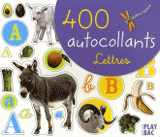 400 autocollants lettres