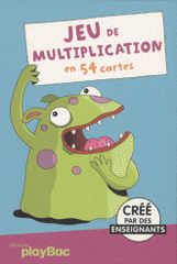 Jeu de multiplication en 54 cartes