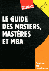 Le guide des masters, masteres et MBA