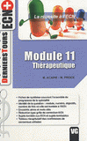 Thérapeutique. Module 11