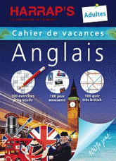 Harrap's 100% jeux Anglais. Cahier de vacances adulte