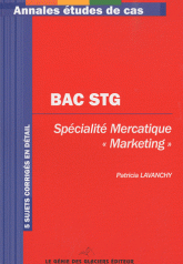 Bac STG Spécialité mercatique "Marketing"
