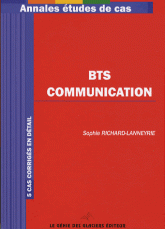 Annales études de cas BTS communication