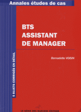 Annales BTS Assistant de Manager