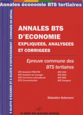 Annales économie - BTS tertiaire