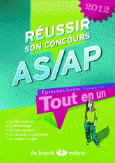 Réussir son concours AS/AP
édition 2012 - avec 1 DVD