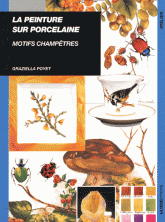La peinture sur porcelaine. Motifs champêtres