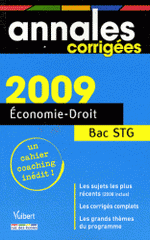 Economie-Droit Bac STG
édition 2009