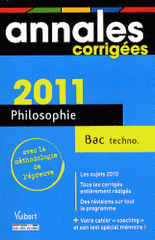 Philosophie Bac technologiques
édition 2011