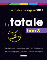 Bac S
édition 2012