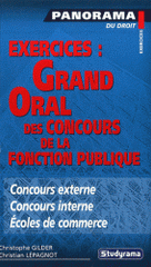 Exercices : grand oral des concours de la fonction publique