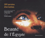 Beauté de l'Egypte. 209 paroles éternelles