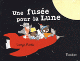 Une fusée sur la Lune