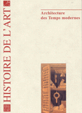 Histoire de l'art N° 54, Juin 2004
Architecture des Temps modernes