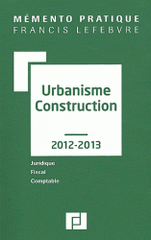 Urbanisme construction
édition 2012-2013