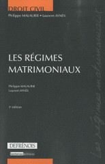 Les régimes matrimoniaux
3e édition