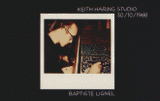 Keith Haring Studio 30/10/1988