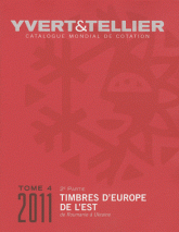 Catalogue de timbres-poste d'Europe de l'Est. Tome 4 (2e partie), Roumanie à Ukraine
édition 2011