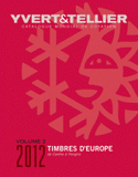 Catalogue de timbres-poste d'Europe (Ouest et Est). Volume 2, Carélie à Hongrie
édition 2012
