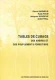 Tables de cubage des arbres et des peuplements forestiers