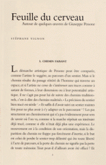 Feuille du cerveau. Autour de quelques oeuvres de Giuseppe Penone