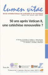 Lumen Vitae Volume 68 N° 1, janv
50 ans après Vatican II, une catéchèse renouvelée ?