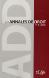 Les Annales de droit N° 4, 2010