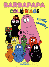 Quelle famille !. Barbapapa Coloriage