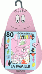 80 Gommettes Barbapapa. La Famille