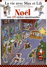 Noël avec 100 stickers repositionnables