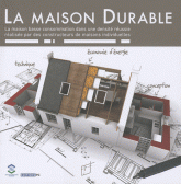 La maison durable. La maison basse consommation dans une densité réussie réalisée par des constructeurs de maisons individuelles