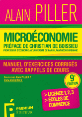 Microéconomie. Manuel d'exercices corrigés avec rappels de cours
9e édition