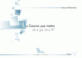 La course aux notes. Clé de sol, clé de fa