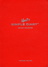 Keel's Simple Diary (Rouge). Premier volume