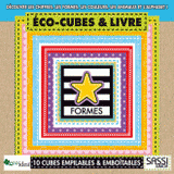 Eco-cubes & livre. Découvre les chiffres, les formes, les couleurs, les animaux et l'alphabet !