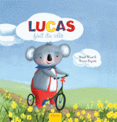 Lucas fait du vélo