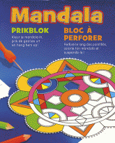 Bloc à perforer. Mandala