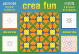 Crea fun. Motifs à dessiner et à colorier