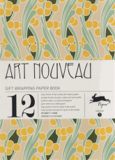 12 gift wrapping paper book Art nouveau. Volume 1