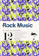 12 gift wrapping paper book Rock' Music. Volume 27