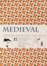 12 gift wrapping paper book Medieval. Volume 37